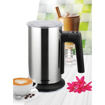 Aparat pentru spumat laptele Milky Way, Heinner, 300 ml, inox