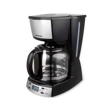 Cafetiera digitala, Heinner, 900 W, 1.8 L, negru