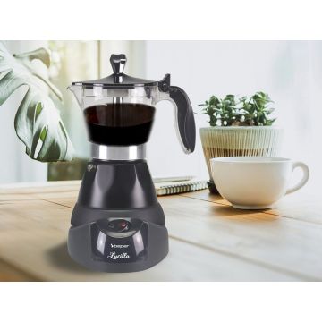 Cafetiera electrica BC.040N, Beper, 400 W, 3 cesti