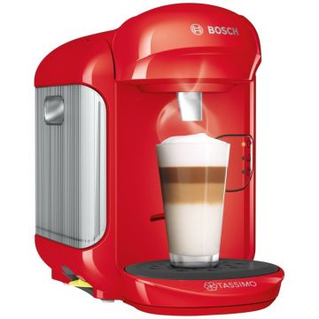 Espressor Bosch Tassimo Vivy II TAS1403, 1300 W, 3.3 Bar, 0.7 L, Rosu