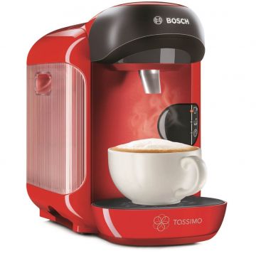 Espressor Bosch Tassimo Vivy TAS 1253, 1300 W, 0.7 L, 3.3 bar, Rosu