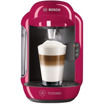 Espressor Bosch Tassimo Vivy TAS1201, 1300 W, 0.7 L, 3.3 bar, Roz
