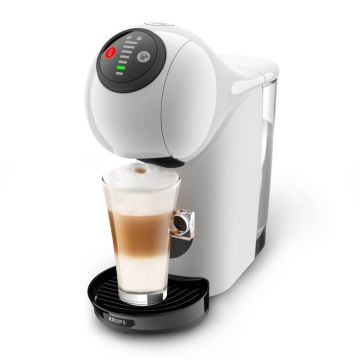 Espressor cu capsule Krups Genio S KP240110, 1500 W, 0.8 L, 15 bar, Alb