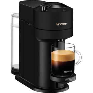 Espressor cu capsule Nespresso-De'Longhi  ENV120.BM Vertuo Next, 1500 W, 1.1 L, Control prin Bluetooth si Wi-FI, Tehnologie Centrifusion, Negru Mat