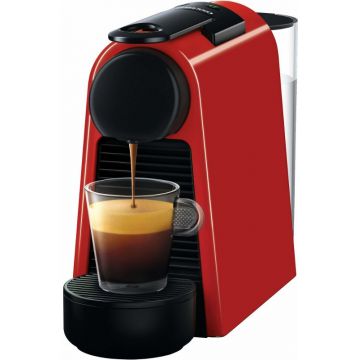 Espressor de cafea Nespresso by De'Longhi Essenza Mini Ruby Red, 1260W, 19 bar, 0.6L, 1450W, 0.9L, Rosu