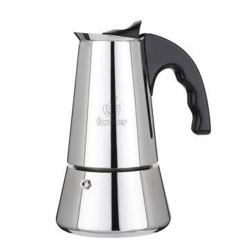 Espressor Forever Moka Conny Inox Inductie 10 cesti
