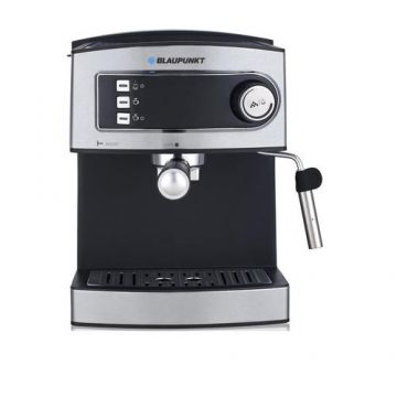 Espressor manual Blaupunkt CMP301, 850 W, 1.6 l, Negru/Inox