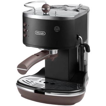 Espressor manual DeLonghi ECOV 310.BK, 1100 W, 1.4 L, 15 bar, Negru