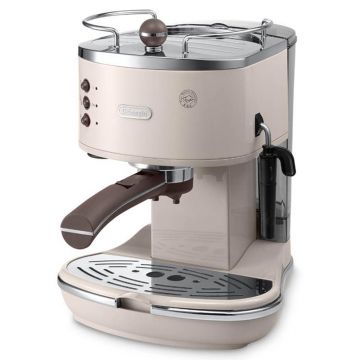 Espressor manual DeLonghi ECOV310.BG Vintage, 1100 W, 1.4 L, 15 bar, Bej