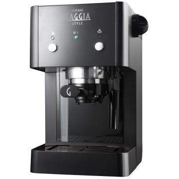 Espressor manual Gaggia Gran Style, 950 W, 1 L, 15 bar, Negru Espressor manual Gaggia Gran Style, 950 W, 1 L, 15 bar, Negru