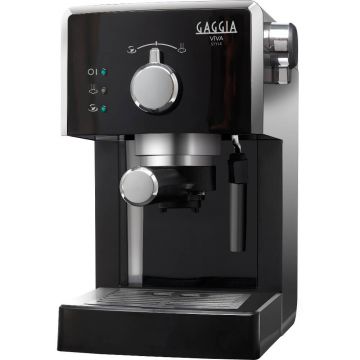 Espressor manual Gaggia Viva Style, 950 W, 1 L, 15 bar, Negru Espressor manual Gaggia Viva Style, 950 W, 1 L, 15 bar, Negru