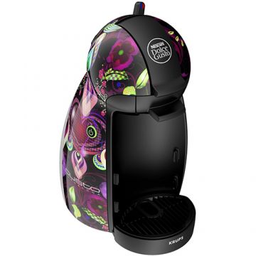 Espressor manual Krups NESCAFE Dolce Gusto Piccolo KP1008, 1500 W, 0.6 L, 15 bar, Multicolor