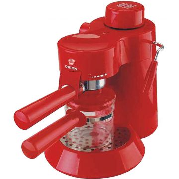 Espressor manual Orion OCM-2017R, 800 W, 0.35 L, 5 bar, Rosu