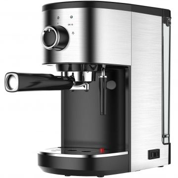 Espressor manual Orion OCM-5400, 1450 W, 1.25 L, 15 bar, Argintiu/Negru
