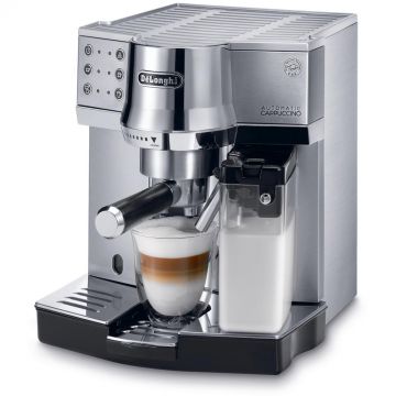 Espressor semi-automat DeLonghi EC 850 M, 1450 W, 1 L, 15 bar, Gri
