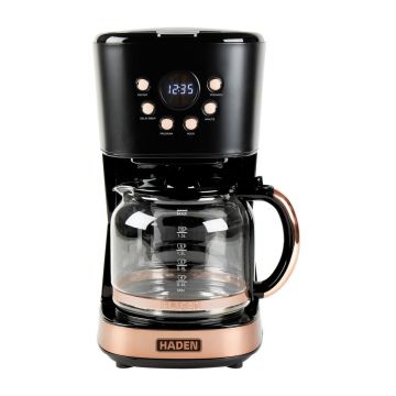 Aparat de cafea negru/arămiu – Haden