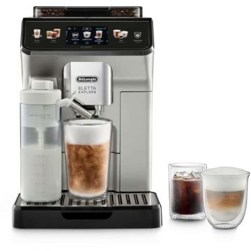 Espressor Cafea Automat ECAM450.65.S 1.8l 19bar Display TFT 1450W Argintiu