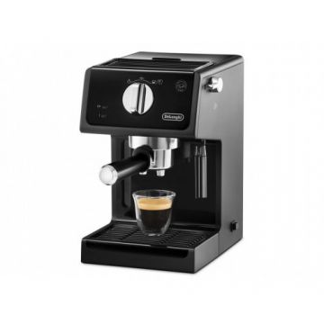 Espressor cu pompa 0132104157 1100W 15bar Functie incalzire cesti Negru