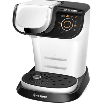 Espressor de cafea Bosch Tassimo MY WAY TAS6504, 1500W, 1.3 L, Alb/Negru