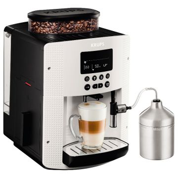 Espressor de cafea Krups Espresseria EA8161, 1450W, 15bar, 1.7L, Alb