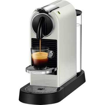 Espressor de cafea Nespresso CitiZ White D112-EU-WH-NE, 1260W, 19bar, 1L, Alb