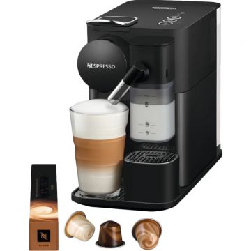 Espressor de cafea Nespresso Lattissima One Evolution EN510.B, 19bar, 1450W, 1L, Negru