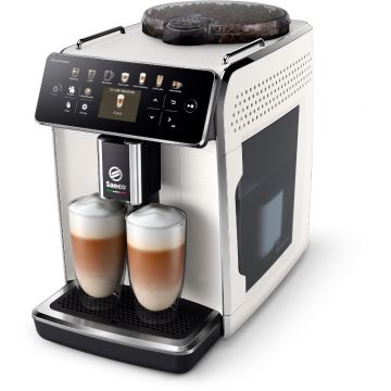 Espressor de cafea Philips automat Saeco GranAroma SM6580/20, 1500W, 15bar, 1.8L, Alb