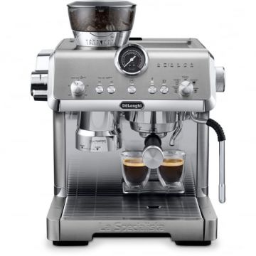 Espressor manual De,  Longhi La Specialista Opera Cold Brew EC9555.M, 2 L, 1550W, 19 bar, Argintiu