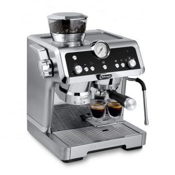 Espressor manual DE,  LONGHI LA SPECIALISTA OPERA EC 9555.M, 1450W, 19 bari, 2l, Argintiu
