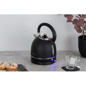 Ceainic electric Berlinger Haus, Black Rose, 1.8 L, inox, negru