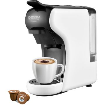 Espressor Automat CR4414W Multi Capsule Rezervor Apa 0.6L 19Bar 1450W Alb/Negru