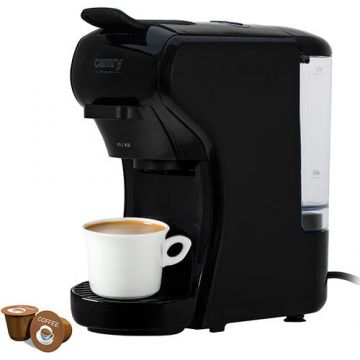 Espressor Automat cu Capsule CR 4414 Rezervor Apa 0.6L 19 Bari 5 Adaptoare 1450W Negru