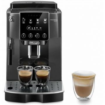 Espressor Automat Magnifica Start ECAM220.22.GB 1.8L Sistem Spumare Manuala Lapte 15Bar 1450W Gri/Negru
