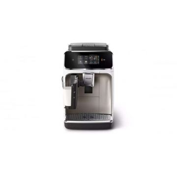Espressor automat Philips LatteGo EP3343 90, 1.8l, 6 bauturi, 1500W, 15 bar, Alb-Negru