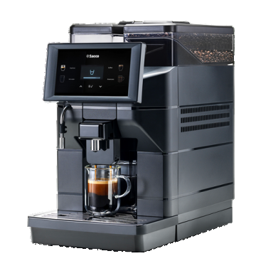 Espressor automat Saeco Aurora B2, 1300 W, Rezervor 4 l, Rasnita incorporata, Capacitate boabe 1.2 kg (Negru)