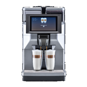 Espressor automat Saeco Magic M2, 1900 W, Rezervor apa 4l, Capacitate boabe 1.2 kg, Ecran TFT 7inch, Rasnita incorporata cu 8 trepte (Argintiu/Gri)
