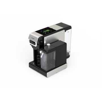 Espressor Automat TST-550M-GS Rezervor Apa 1L 19Bar Recipient Lapte 0.3L Negru/Argintiu