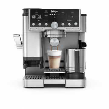 Espressor Cafea Luxe Cafe Pro ES701EU 1650W Argintiu/Negru