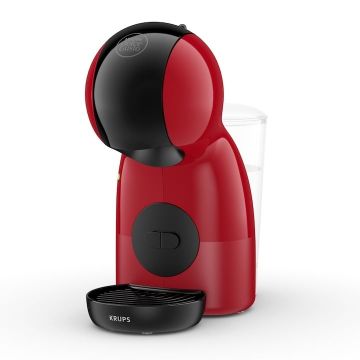 Espressor cu capsule KRUPS NESCAFÉ® Dolce Gusto® Piccolo XS KP1A3510, 15 bari presiune, 1600 W, capacitate rezervor 0.8 L, functie Eco, negru & rosu