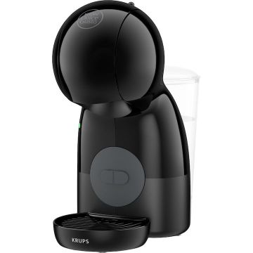 Espressor cu capsule Krups NESCAFÉ® Dolce Gusto® Piccolo XS KP1A3B31, 1600W, 15 bari, functie eco, capacitate rezervor 0.8L, negru-gri