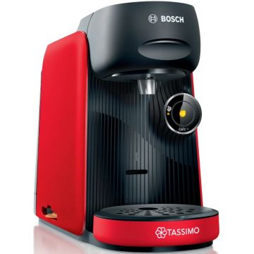 Espressor de cafea Bosch Tassimo Finesse TAS163E, 1400W, 0.7L, Rosu/Negru