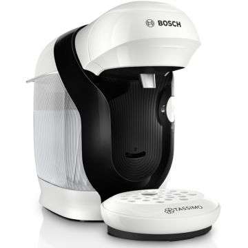 Espressor de cafea Bosch Tassimo Style TAS114E, 1400W, 0.7L, Alb