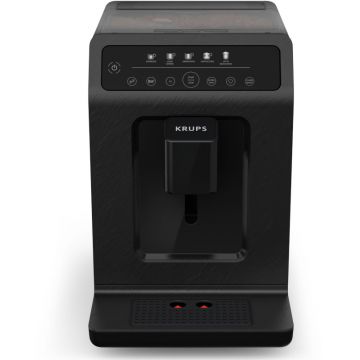 Espressor de cafea Krups automat Evidence Eco-Design EA8968E0, 1450W, 15bar, 2.3L, Negru