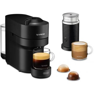 Espressor de cafea Nespresso by De'Longhi Vertuo Pop ENV90.BAE, 1260W, 1.1L, Negru