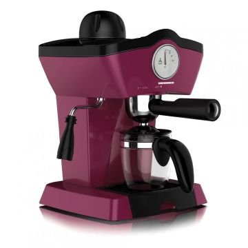 Espressor Heinner Charm HEM-200BG – 800 W, 3.5 bar, rezervor 250 ml, termometru frontal, bej