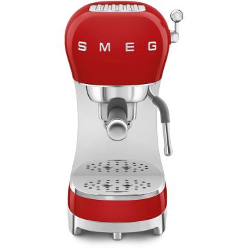 Espressor Manual 50's Style ECF02RDEU 1.1L 15Bari 1350W Rosu