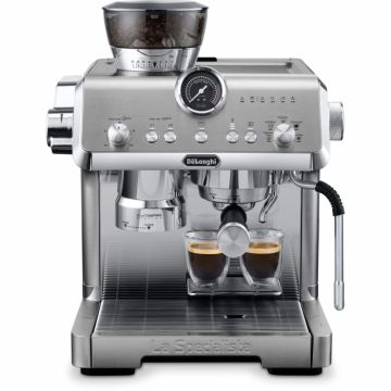 Espressor manual De,  Longhi La Specialista Opera Cold Brew EC9555.M, 2 L, 1550W, 19 bar, Argintiu