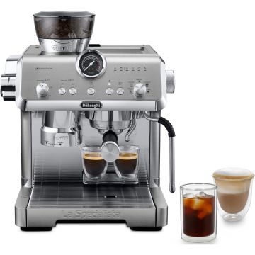 Espressor manual DeLonghi La Specialista Opera Cold Brew EC9555.M, 2 L, 1550W, 19 bar, Argintiu