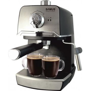 ESPRESSOR MANUAL SAMUS AROMA 20 BLACK