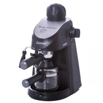 Espressor Manual Samus ESSENZA,800 W,rezervor Apa 0.24 L,comutator Pornit/oprit/abur,filtru Inox,negru